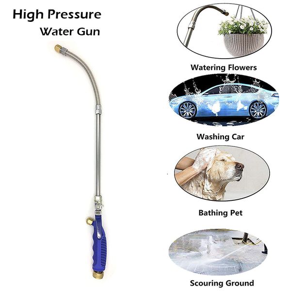 

high pressure washer water gun with upgrade water hose nozzle flexible cleaning tools for car garden dog bathing hourse plant