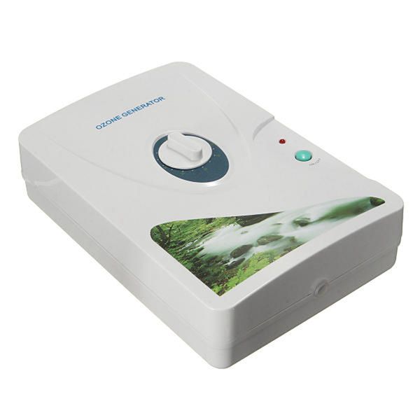 110V 600mg / h purificador de ar, Legumes, Fruta Ozone Generator ozonizador Esterilizador