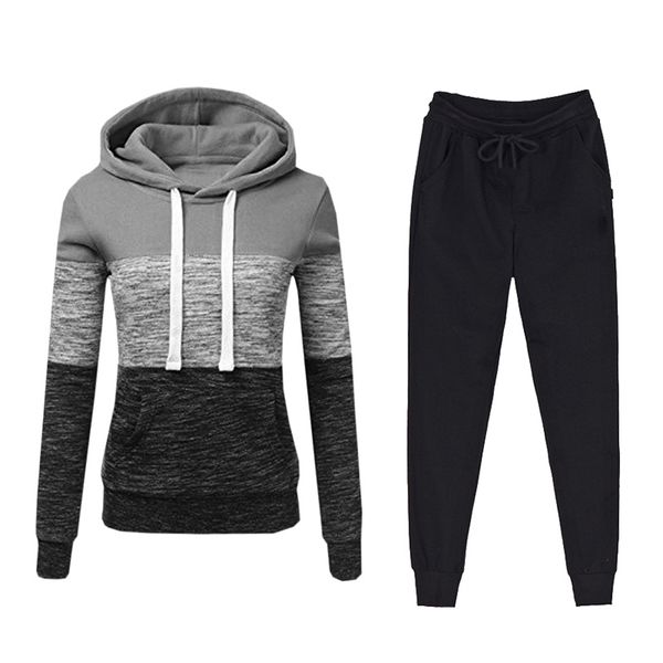 

accept your brand hoodies pant set cotton fabric custom and customization set for men, Gray
