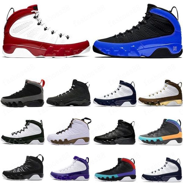 

gym red citrus racer blue 9 ix 9s mens basketball shoes dream it unc la bred space jam men sports sneakers us 7-13