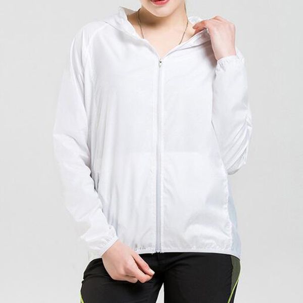 

1 pc sports jacket women men quick drying super breathable sun-protective skin wear fishing cycling outdoor windproof jacket, Blue;black