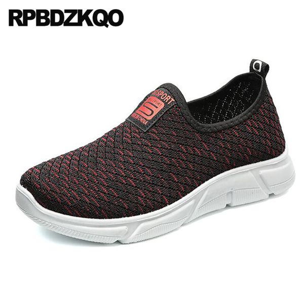 

black walking footwear red 2019 flats slip on ladies sneakers women trainers round toe shoes china chinese breathable