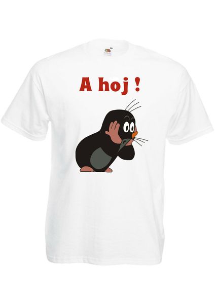 

poland koszulka smieszna polish t-shirt funny polska prl prezent krecik bajki, White;black