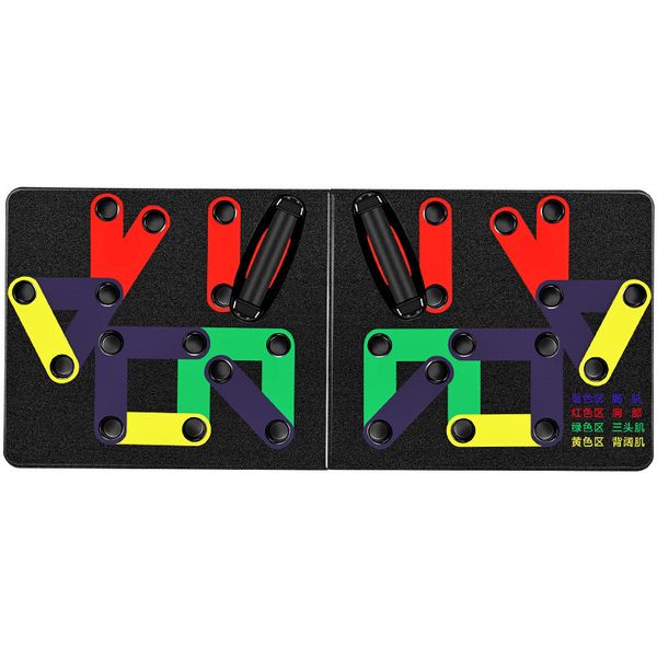 

home gym exercise equipment 14/ 9 in 1 push up board rack board handle