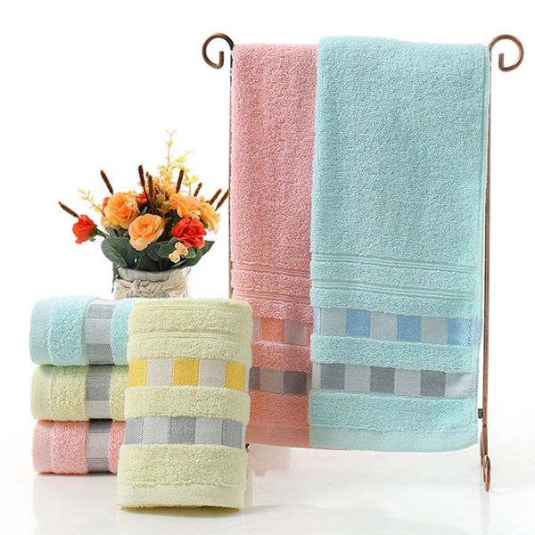 

хлопок мягкий однотонный цвет сплошной цвет супер абсорбент ванная комната набор квадратный шарф лицо полотенце полотенце