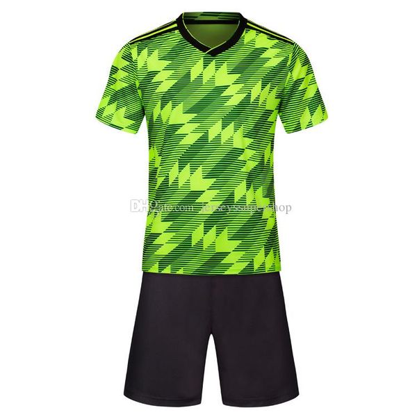

green lastest men football jerseys outdoor apparel football wear ss, Black