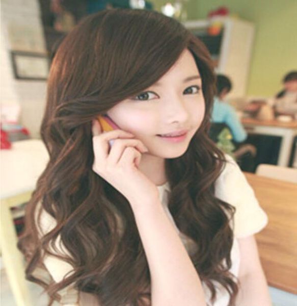 Female Makings Wig Cover Middle Score Luxury Italian Brand Long