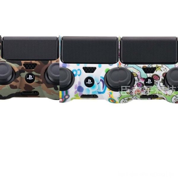 

b5ucj soft silicone rubber gel skin case for playstation 4 ps4 protective slim controller covers pro non-slip cover cases shell