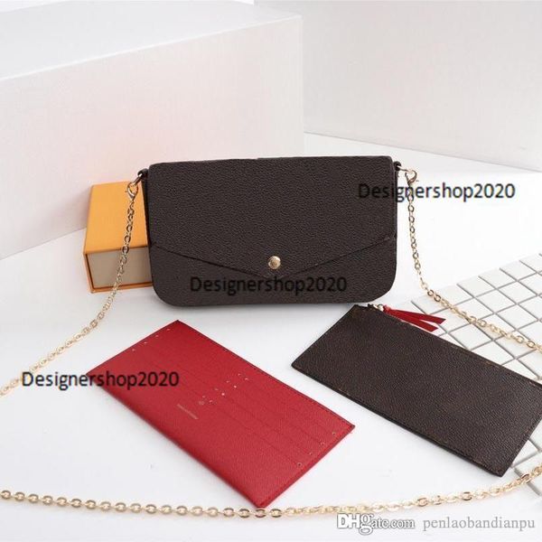 

luxury bags fashion leather shoulder bag women designer shoulder bags brand bag size 21/11/2 cm model 61276