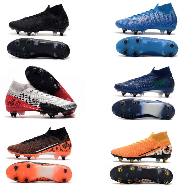 

мужская футбольная горячая обувь mercurial superfly 7 elite sg-pro ac sg футбольные бутсы дешевые футбольные бутсы scarpe da calcio size39-4