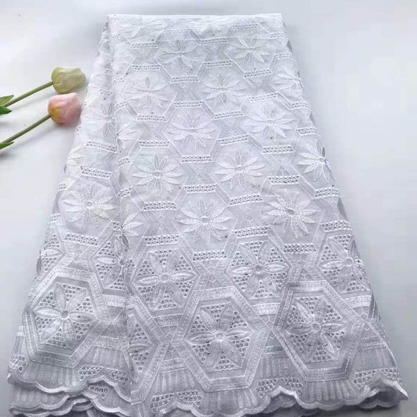 

последние новый дизайн африканский хлопок швейцарский шнурок маркизета высокого качества африканский швейцарский шнурок маркизета со стразам, Black;white