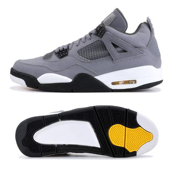 

2019 4s fight cool grey new bred basketball shoes pure money oreo white cement alternate motorsport black cat royalty sports shoes sneaker