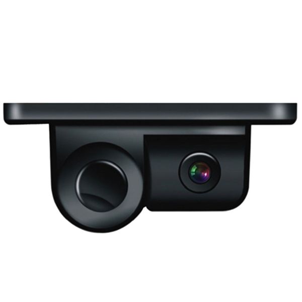 

universal 2-in-1 car reversing camera sensor vehicle parking backup rear view camera dc 12v