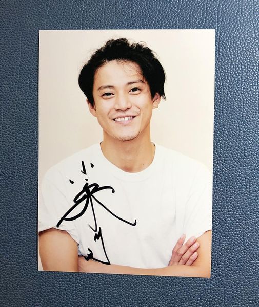 

hand signed oguri shun autographed p 5*7 j- 112019
