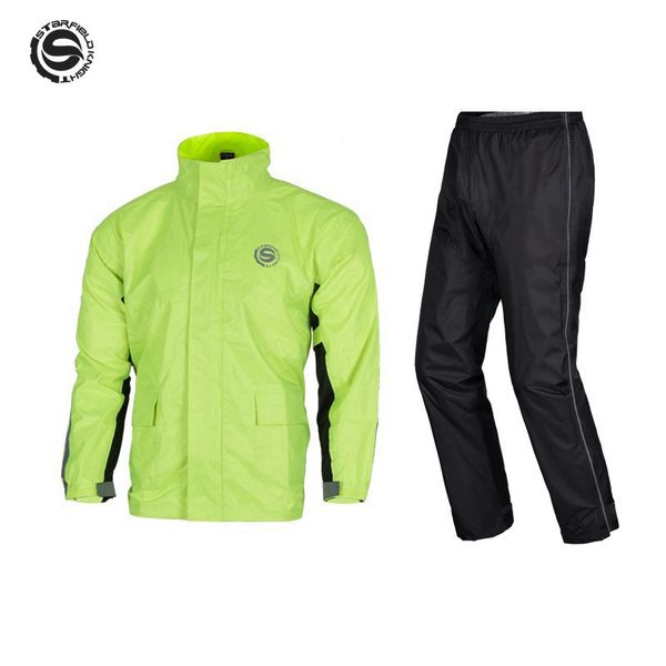

star knight split raincoat rain pants set cycling raincoat motorcycle racing knight equipment men and women shj-802
