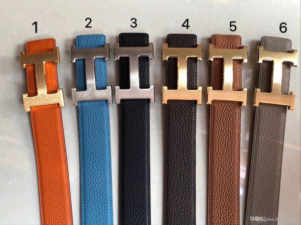 

высококачественные мужчины uxury ремни мужские воловьей кожи пояса бренда дизайнера ремни для мужчин ремни золота серебра пряжки свободной s, Black;brown