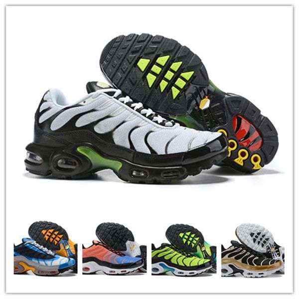 

2019 Newest Chaussures Plus QS TN Men Designer Sneakers tn Sports Athletic Trainers Zapatillas Hombre Tns running Shoes Eur40-46