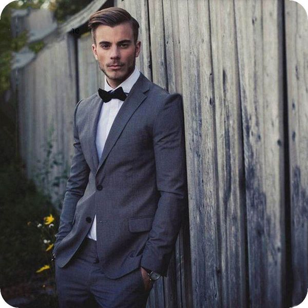 

италия серый грум tuxedo наряд мужчин костюмы свадебные groomsmen эпикировка тонкий terno куртка штаны мужчина для костюма homme 2piece парт, Black;gray