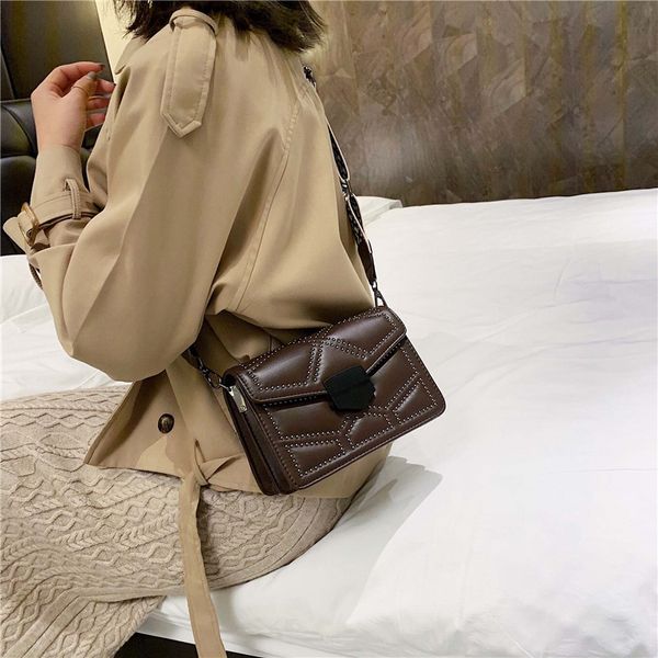 

autumn and winter texture net red small bag women 2020 new fashion messenger bag ins shoulder lady crossbody for women
