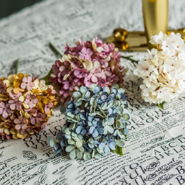 

brazil hydrangea high-end artificial flowers silk flower fake flowers bouquet home decor wedding decoration spring decoration