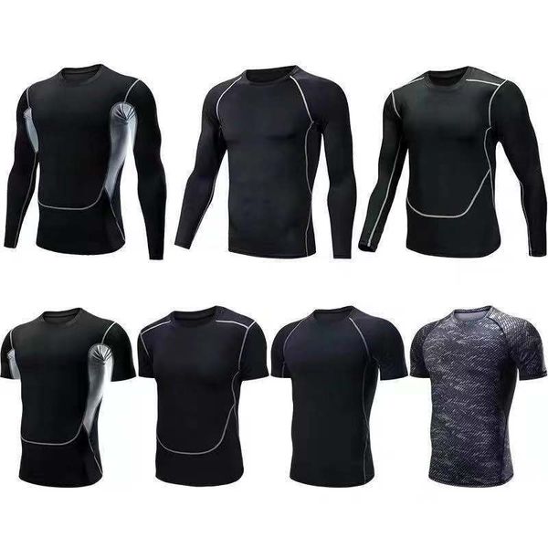 

центр акулы одежда спортивные футболки быстросохнущие фитнес бег одежда спорт на открытом воздухе отслеживания одежды тренировки толстовки д