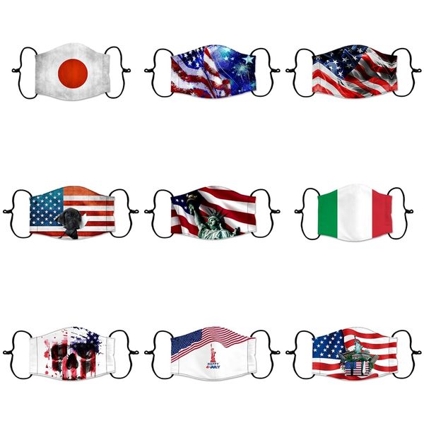 

designer face masks mascherine reusable mask cotton maske adults pm2.5 active carbon filter shield washable funny party nose reusabl #41