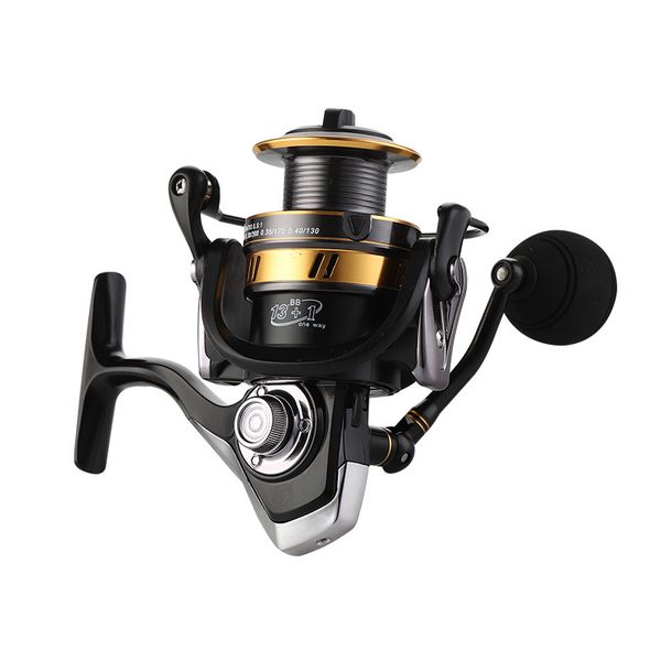 

13 1 bb double spool fishing reel 5.5:1 gear ratio high speed spinning reel carp fishing reels for saltwater carretilha de pesca