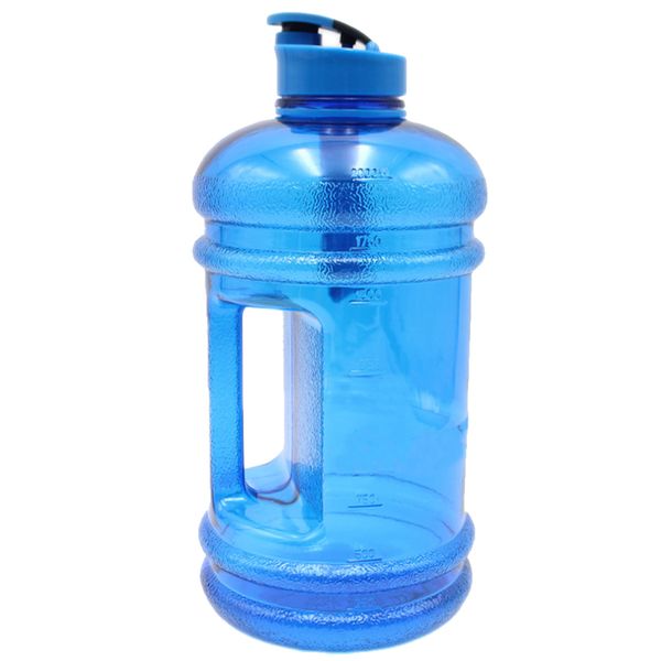 

2.2l training kettle reusable drink water anti-slip handle non toxic daily large sports bottle gym students leak proof outdoors