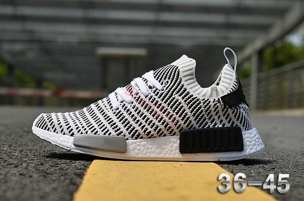 

mens nmd r1 shoes new style casual shoes man sneakers 9 colors size 40-45, Black