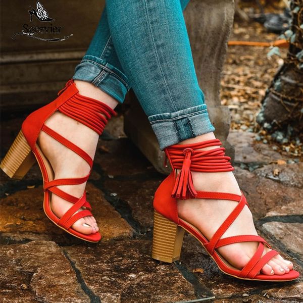 

sgesvier 2020 new arrival women gladiator sandals flock summer shoes rome high heels party prom dress shoes woman big size 48, Black