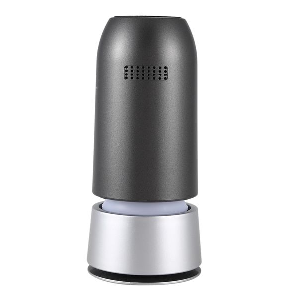 

car air purifier 12v negative ions air cleaner ionizer freshener auto mist maker pm2.5 eliminator cup car charger