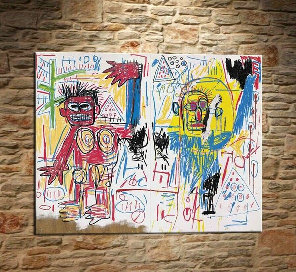 

jean michel basquiat graffiti art #99 home decor handpainted &hd print oil painting on canvas wall art canvas pictures 200310
