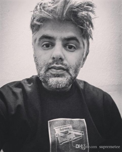 

2018 metallic lawn chair t shirts hip hop skateboard o neck summer classic cotton t-shirts, White;black