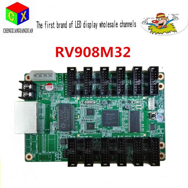 Оптовая RV908M32 RGB полноцветный светодиодный дисплей синхронный контроллер / приемн