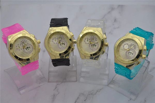 

TECHNOMARINE Women's Watch Casual Fashion Quartz Watch Silicone Three Eyes Six Needle Ocean Edition Free Shipping