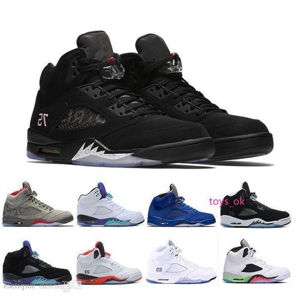

boxarrival with new mens basketball shoes 5s v bcfc paris psg x black white og metallic oreo massage designer trainers sneakers men shoe