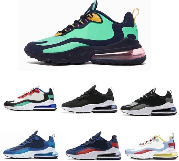 

2019 react men running shoes bauhaus optical blue void light beige chalk hyper jade triple black trainers breathable mens sneakers 36-45