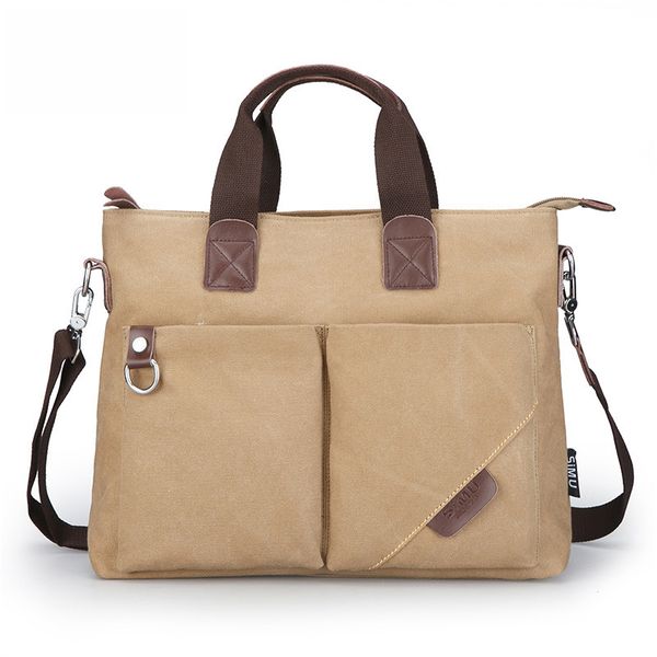 

men's business casual portable diagonal bag multifunctional fashion shoulder bag nylon travel canvas
