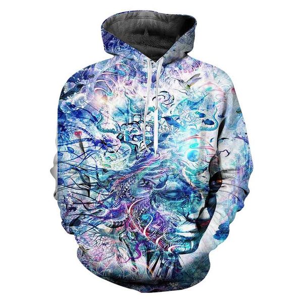 

dragon mysterious sweat homme 3d hoodies men sweatshirt hoody streetwear hoodies mens differentiate, Black