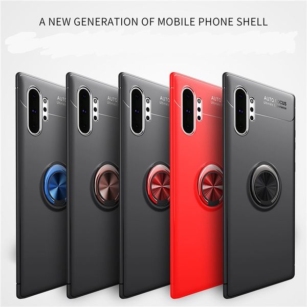 

for samsung note 10 pro plus shockproof case kickstand ring cover s9plus creative bracket luxury designer case