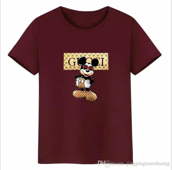 

дизайнерские летние топы брендовые мужские дизайнерские футболки футболки мужчины и женщины с коротким рукавом с вырезом в форме буквы письм, White;black