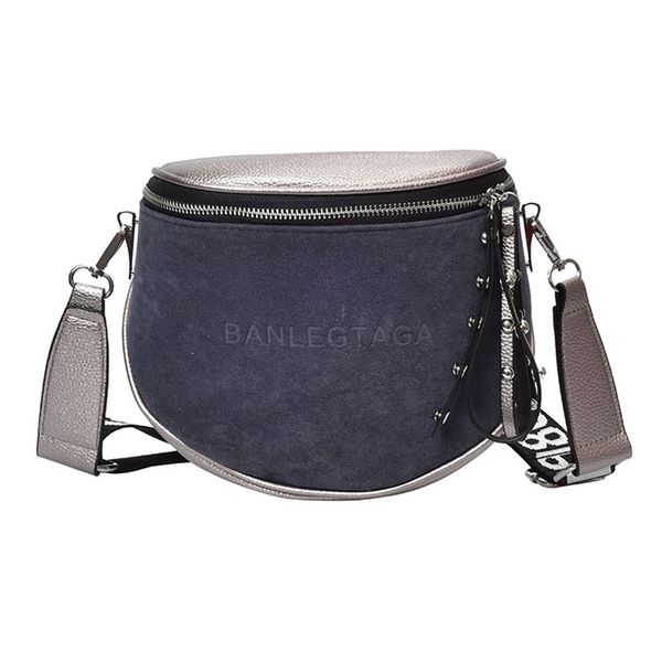 

designer shoulder bag crossbody for women bags pu leather shoulder bag fashion famous brand lady semicircle saddle fashion
