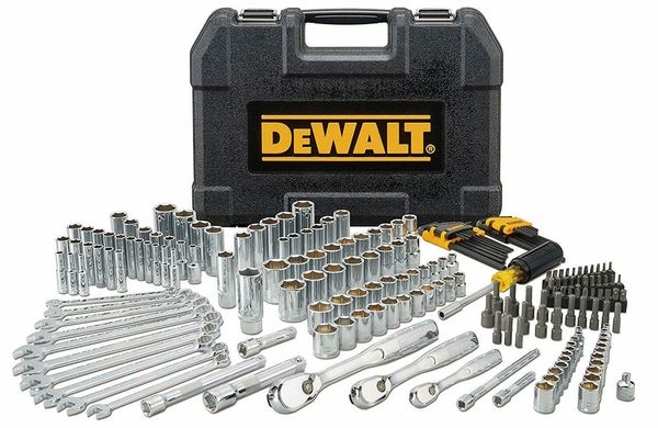 

205 piece dewalt mechanic tool et 72 tooth ratchet ocket driver adapter 1