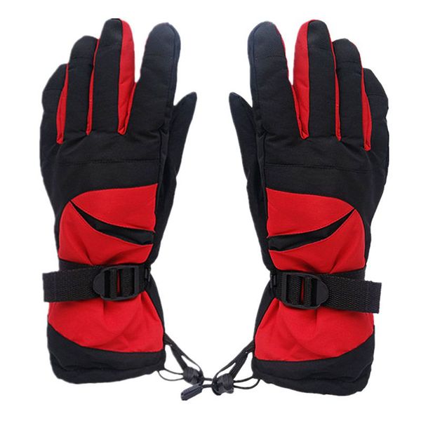 

winter warm skiing gloves women men's outdoor cycling thick waterproof motorcycle gloves ladies winter cold warm plus
