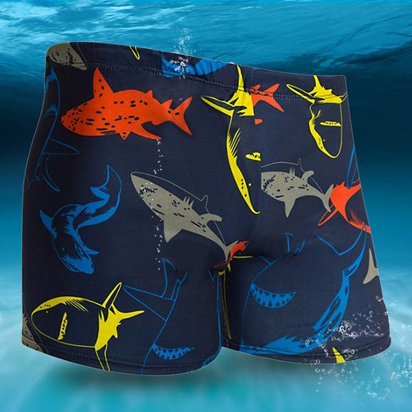 

men's swimwear natatorium spring stall swimming trunk100% new and quality polyester blue comfortable quick delivery