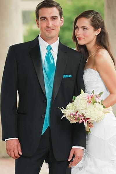 

new design black groom tuxedos groomsmen man suits mens wedding blazer suits (jacket+pants+vest+tie) 1131, Black;gray
