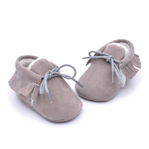 

m613 fashion matching color cute design baby prewalker soft antiskid kids shoes casual walking fringed boots for daily dress