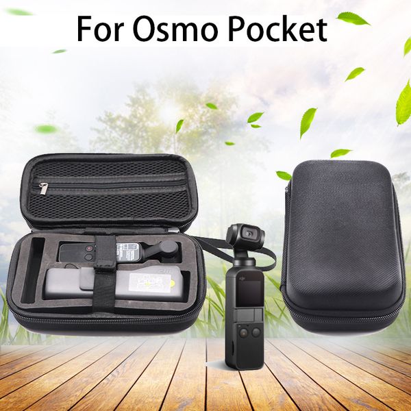 

DJI OSMO Pocket Handheld Gimbal Storage Box Portable Waterproof Accessories Case Black Zipper Bag For DJI Osmo Pocket