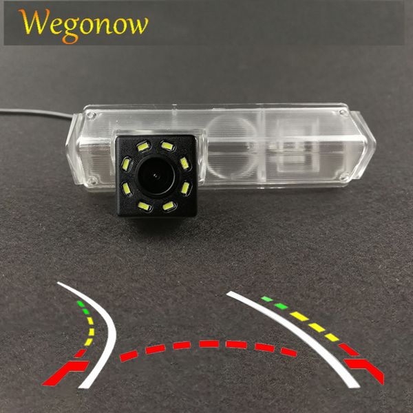 

for mitsubishi pajero sport grandis challenger nativa hd wireless car ccd rear camera fisheye 12 led dynamic night vision frame