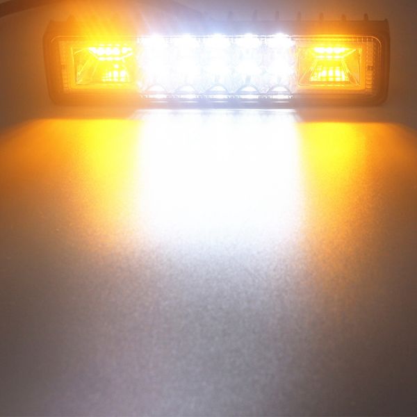 

48w 6000k led light bar vehicle accessory shockproof lens for trailers car